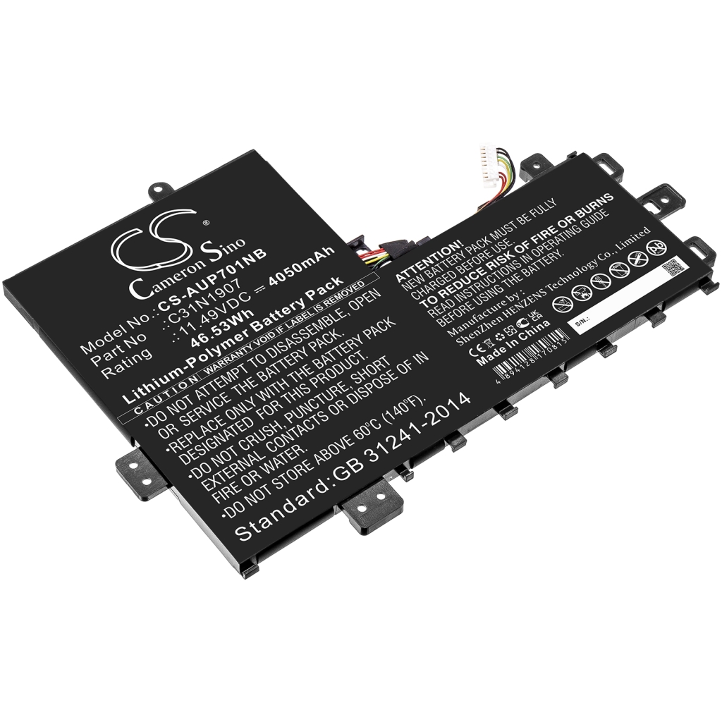 Batterij Vervangt C31N1907