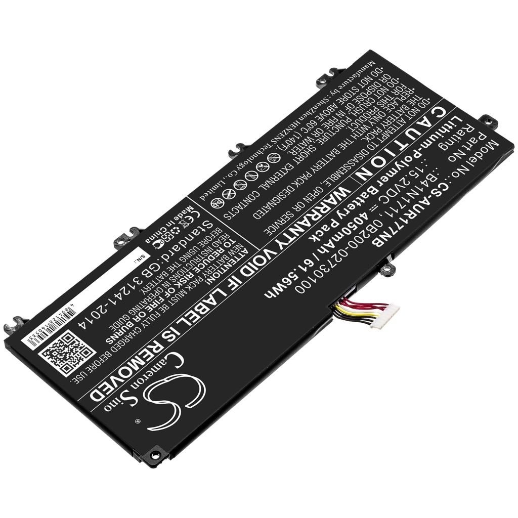 Batterij Vervangt B41N1711