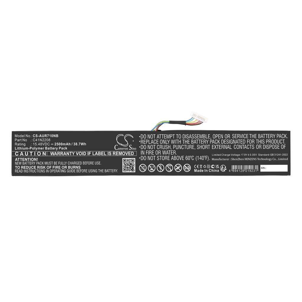Notebook batterij Asus CS-AUR710NB