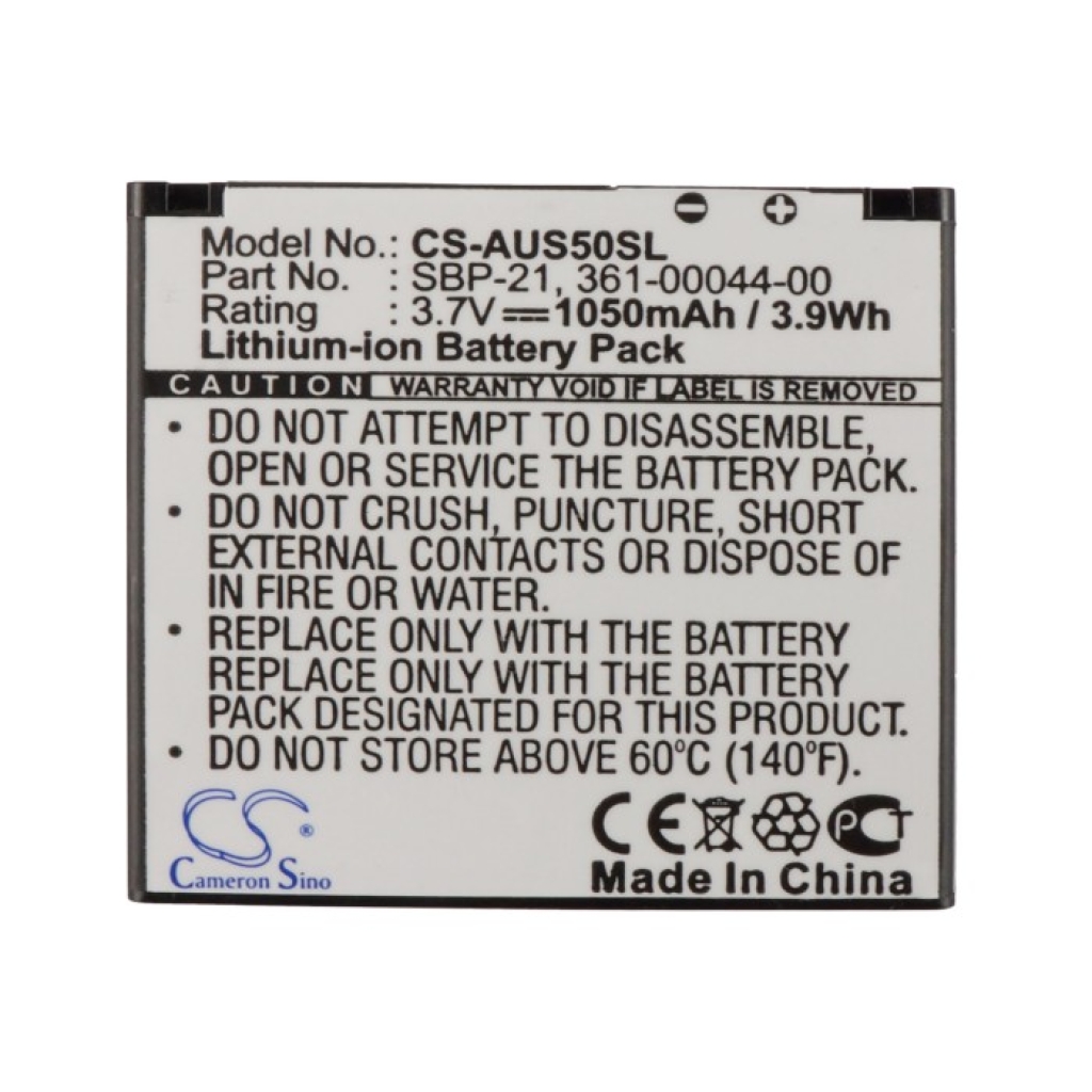 Batterij compatibel met Garmin-Asus CS-AUS50SL