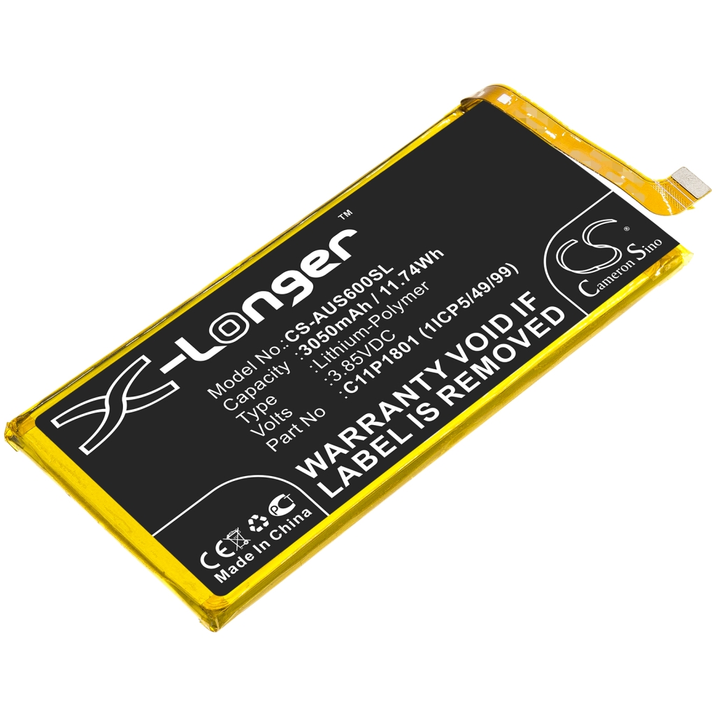 Batterij Vervangt C11P1801 (1ICP5/49/99)