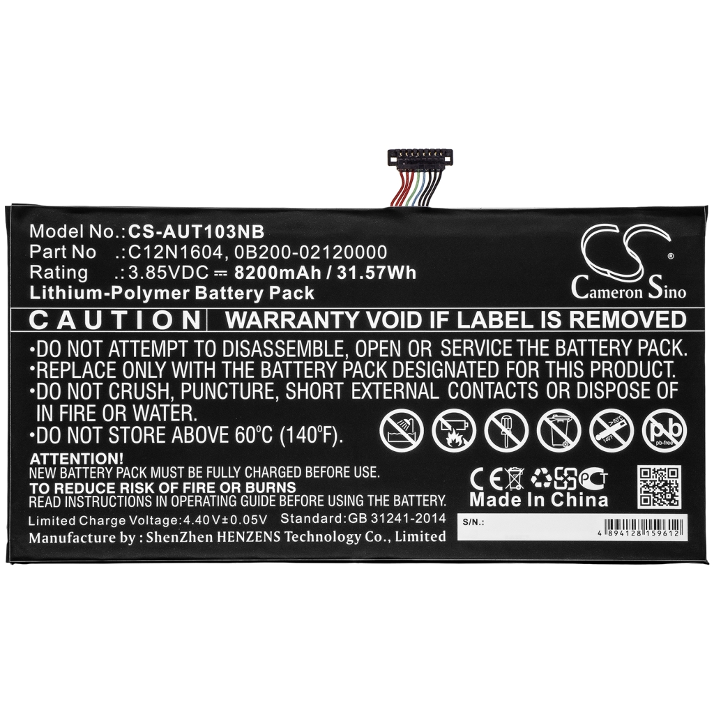 Batterij Vervangt AD2068520