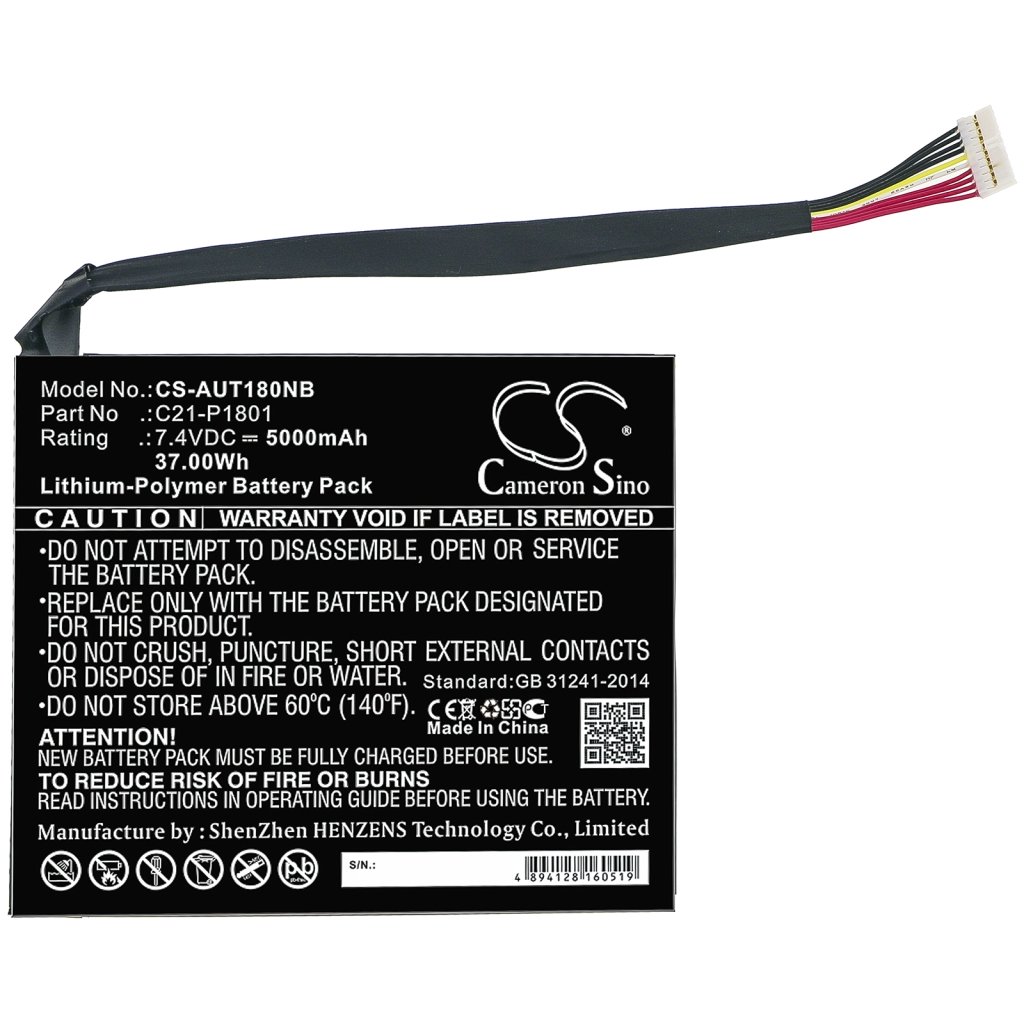 Notebook batterij Asus Transformer AIO P1801-B003M