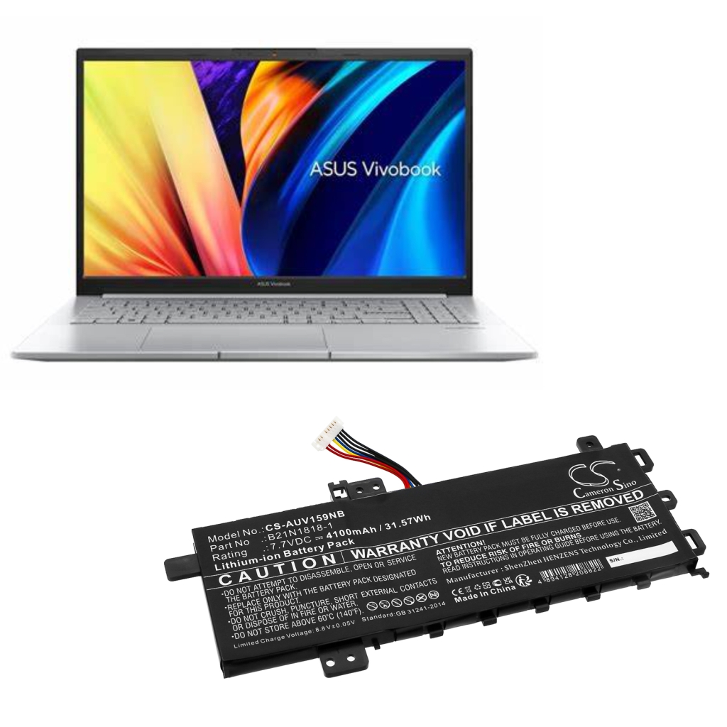 Notebook batterij Asus ExpertBook P1 P1510CJA
