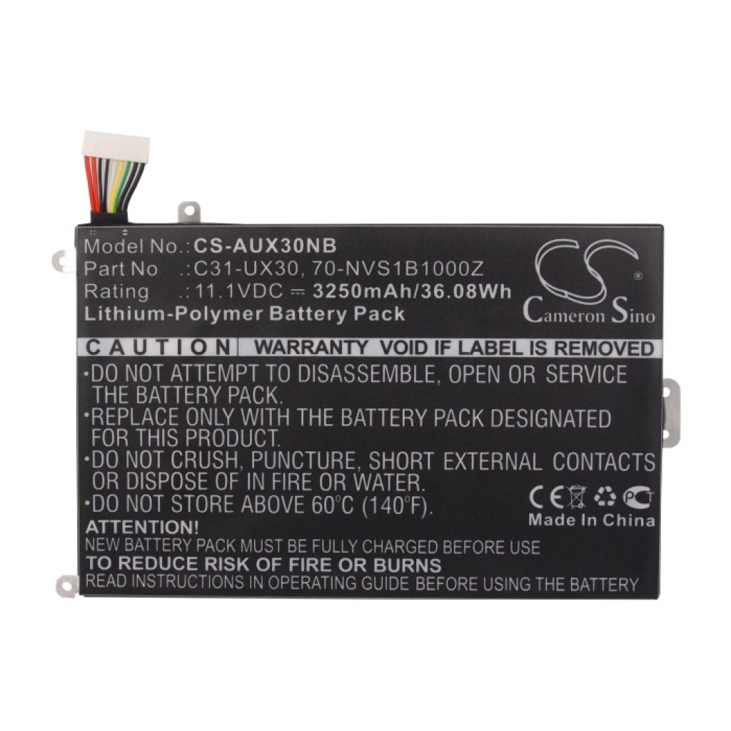 Batterijen Notebook batterij CS-AUX30NB
