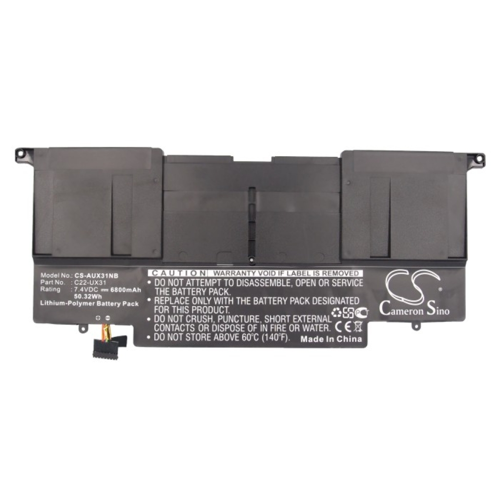 Notebook batterij Asus UX31