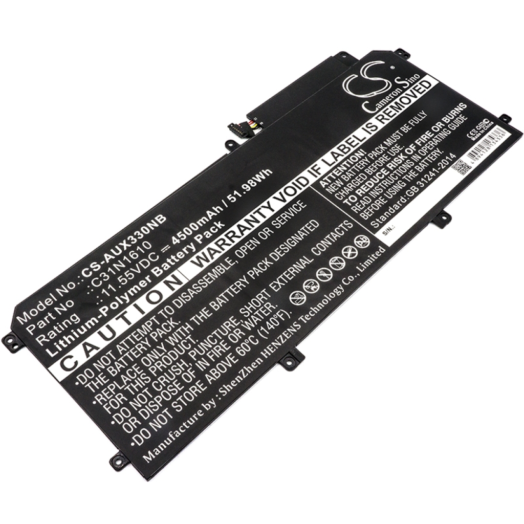 Batterij Vervangt C31N1610
