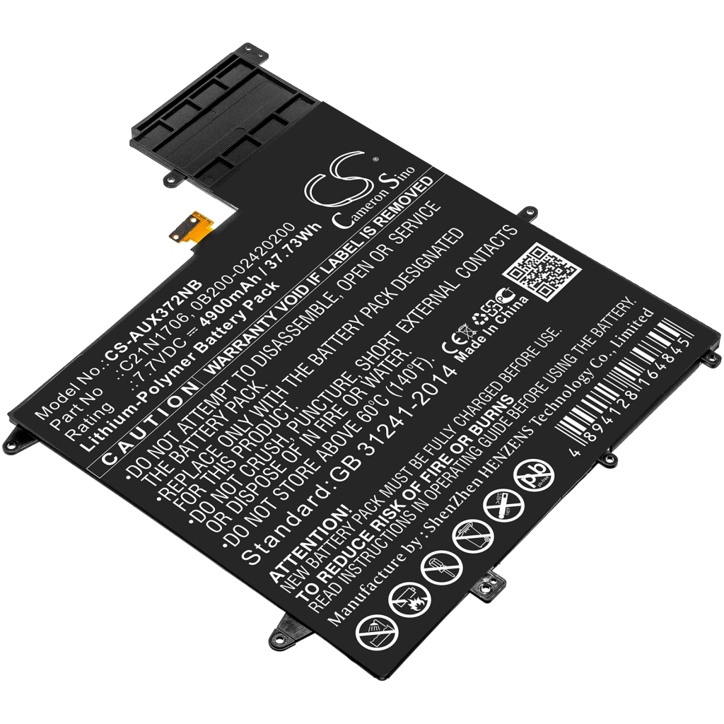 Batterij Vervangt C21N1706