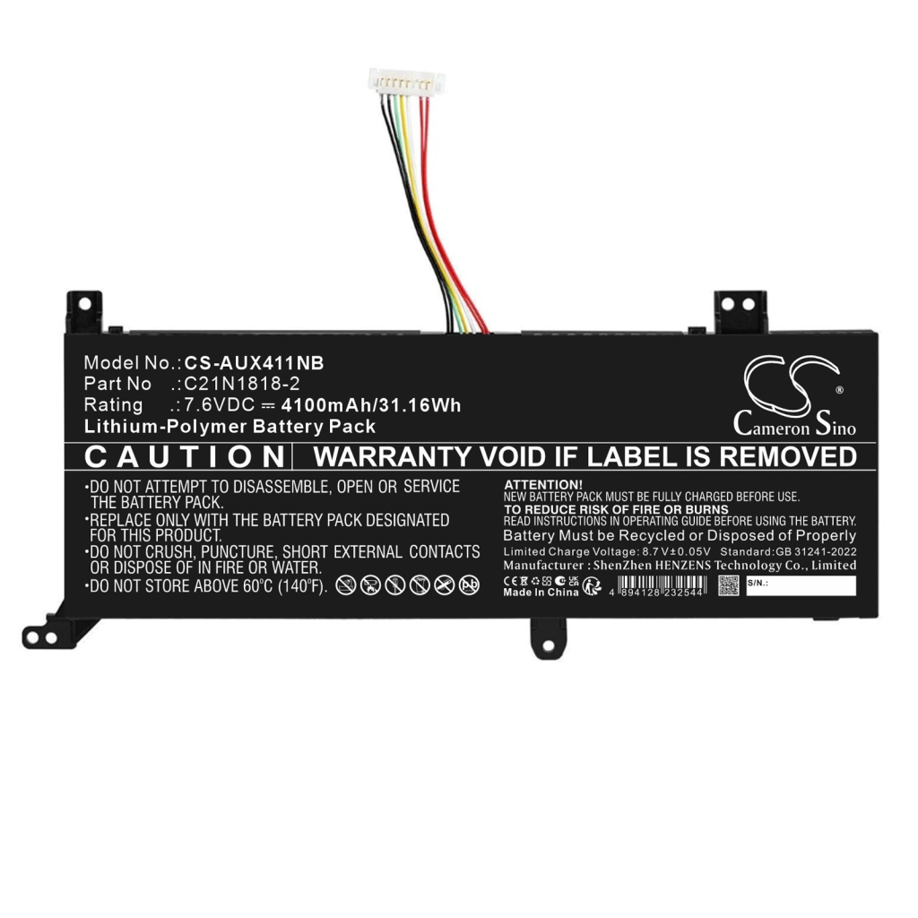 Batterie pour Asus A412DA