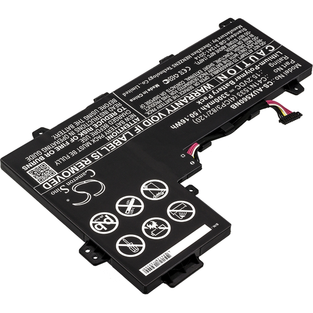 Batterij Vervangt B076M4NXWF