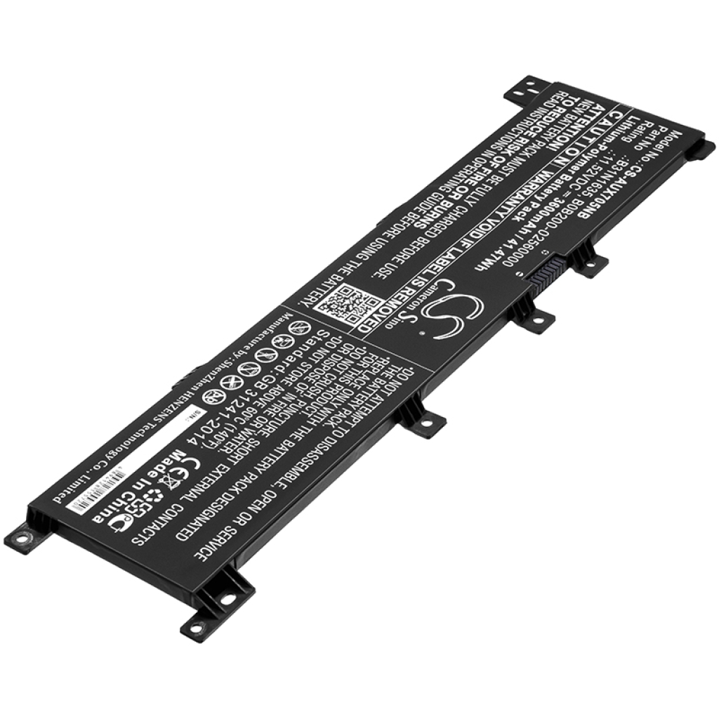 Batterij Vervangt B31N1635