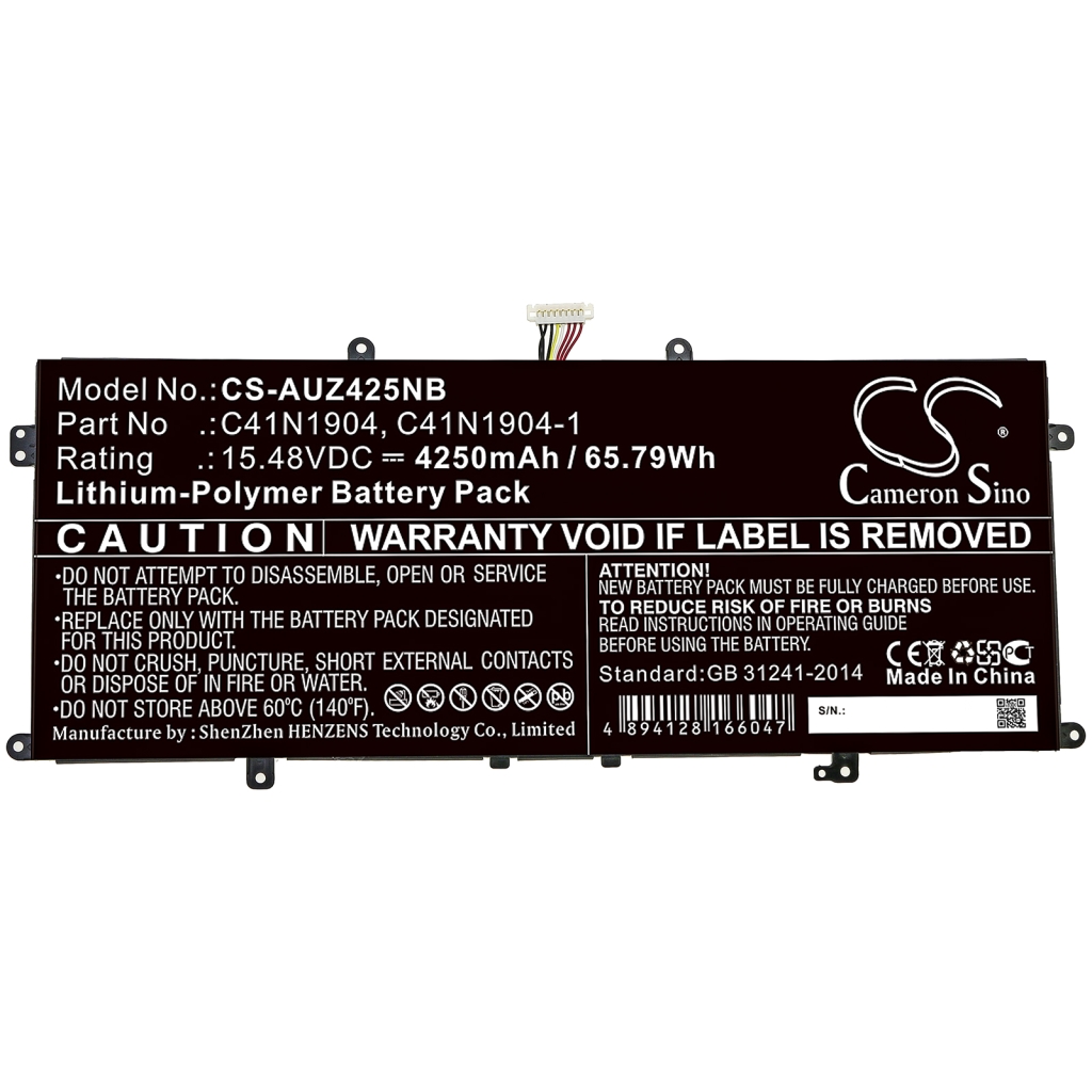 Notebook batterij Asus ZenBook UXF3000E