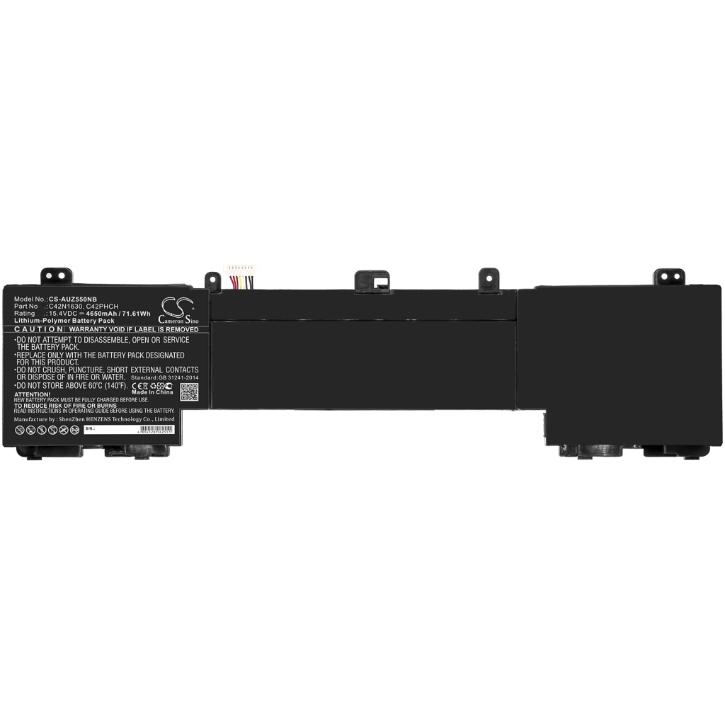 Batterij Vervangt C42N1630