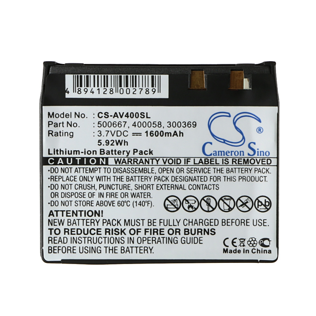 Batterij compatibel met Archos CS-AV400SL