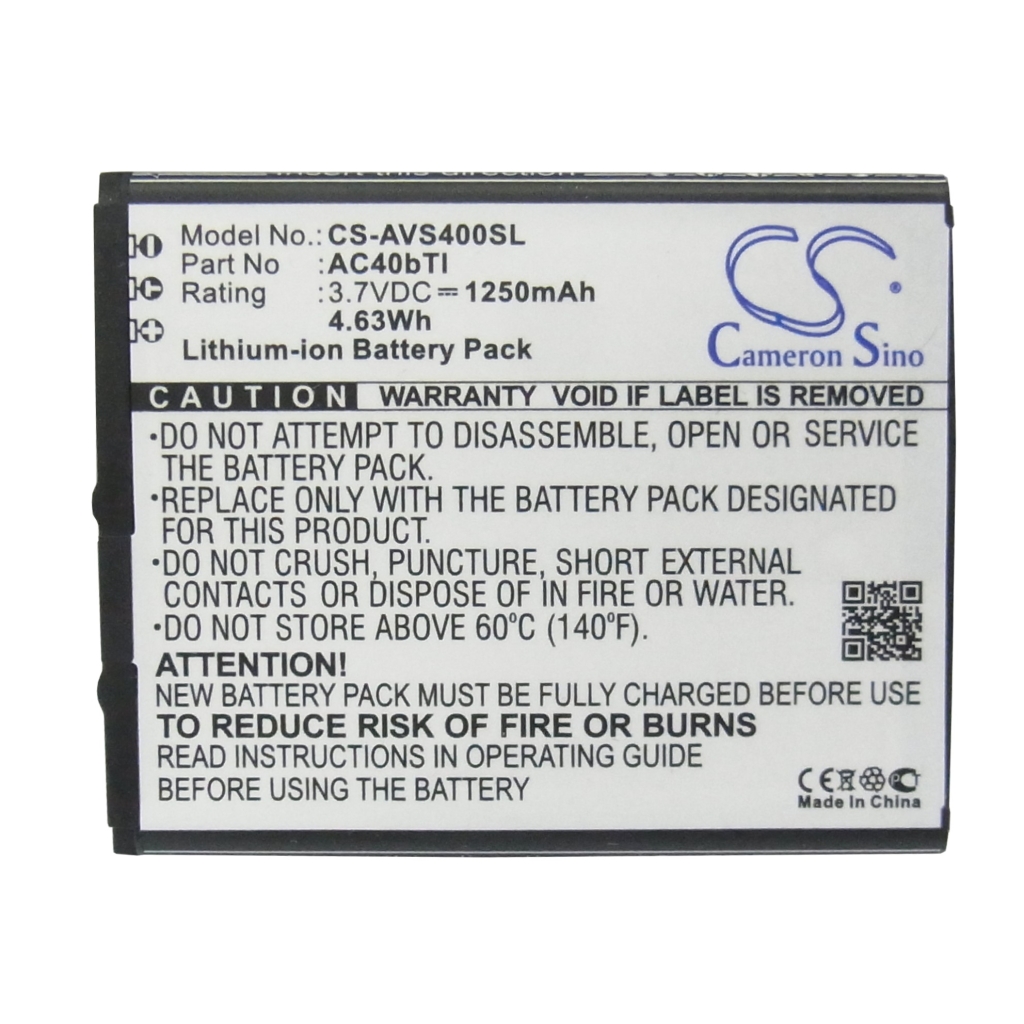 Batterie de téléphone portable Archos CS-AVS400SL