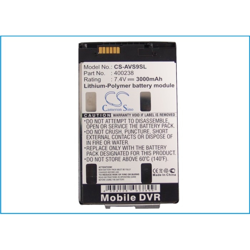 Batterij compatibel met Archos CS-AVS9SL