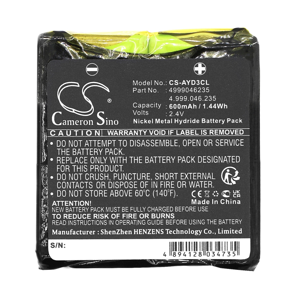 Batterij Vervangt 4.999.134.298