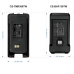 Batterij voor tweerichtingsradio Baofeng CS-BAF130TW