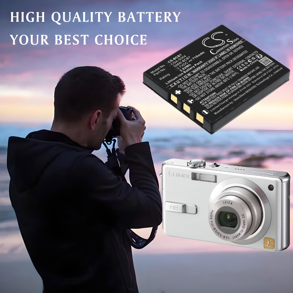 Battery compatible with Camera Battery