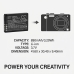 Battery compatible with LEICA Panasonic CS-BCG10