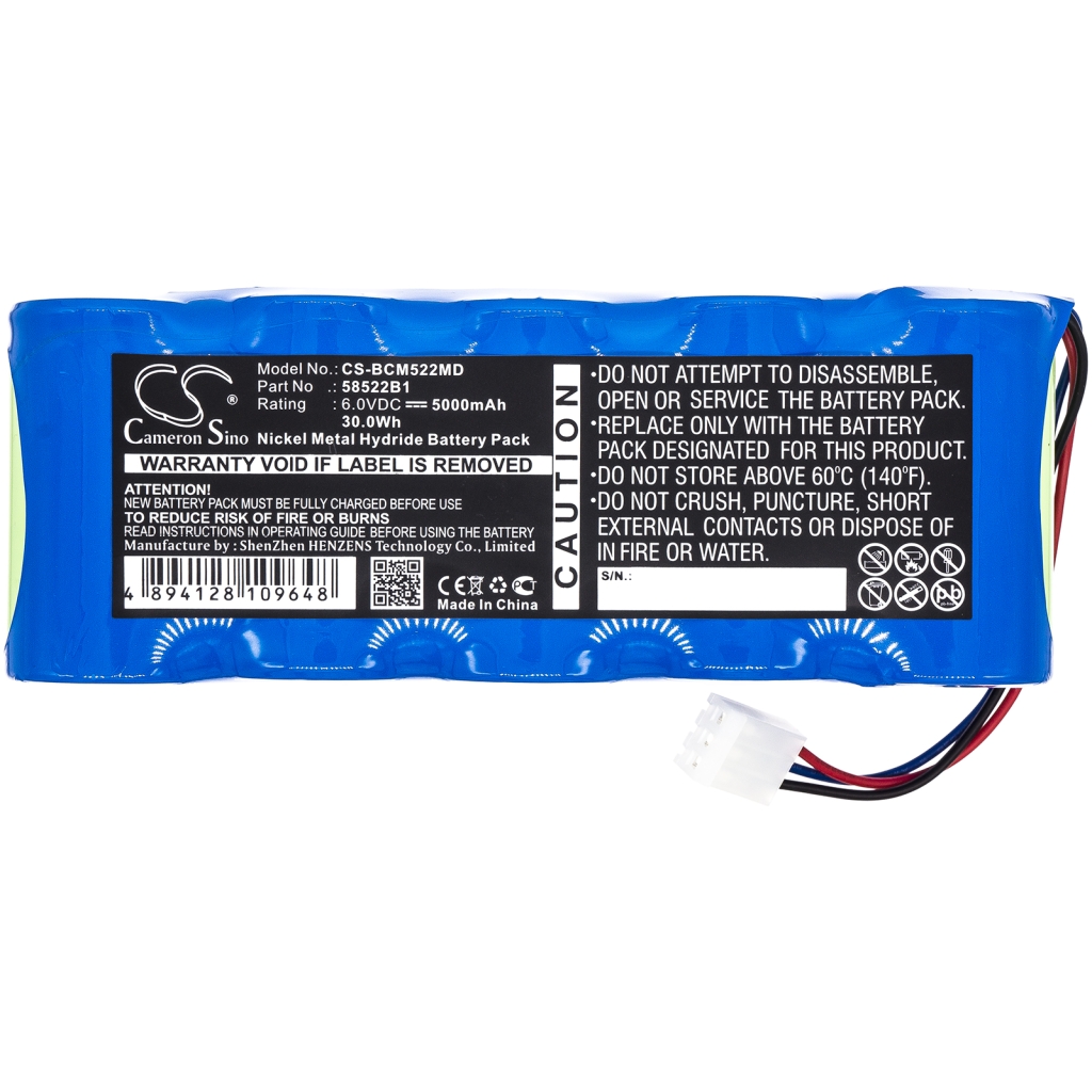 Batterij Vervangt 58522B1