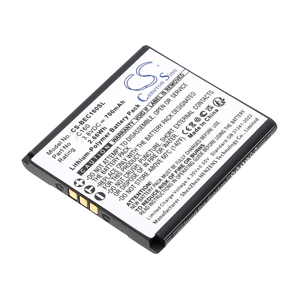 Batterijen Vervangt C160