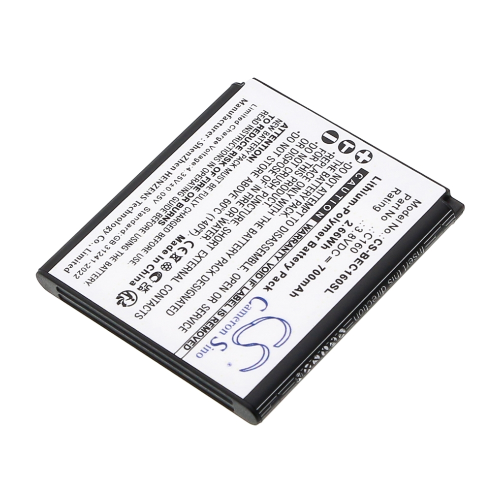 Batterijen Vervangt C160