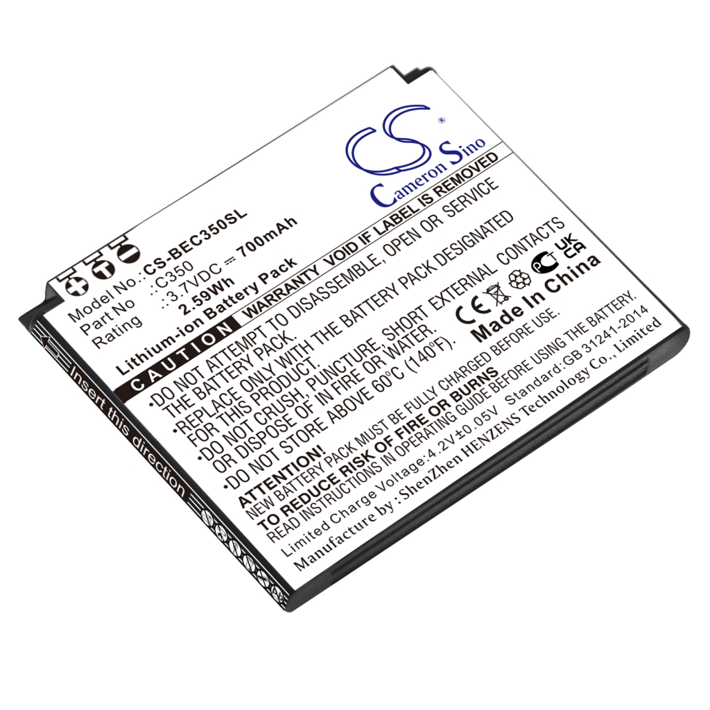 Batterij Vervangt C350