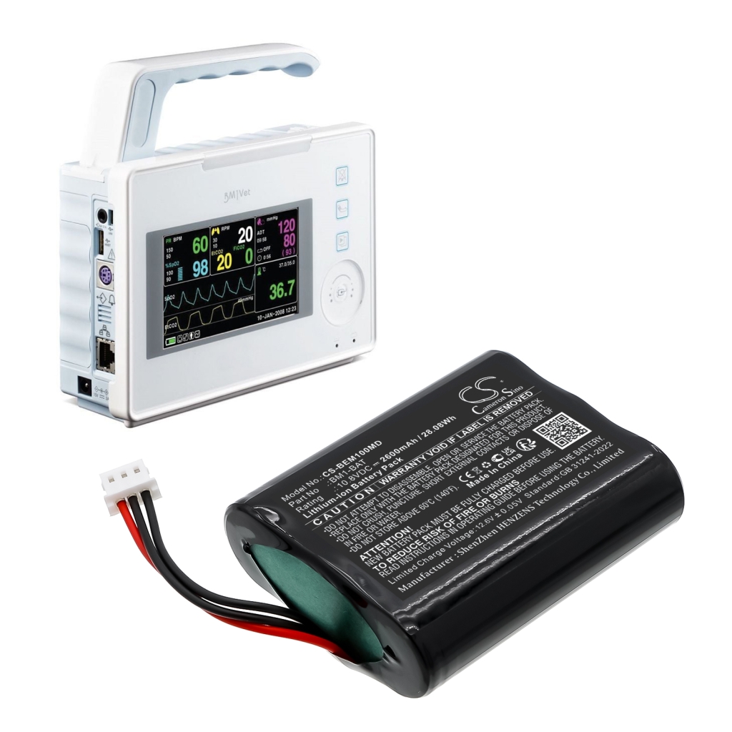 Batterijen Medische Batterij CS-BEM100MD