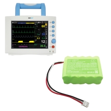 Compatibele batterijvervanging voor Bionet BM-BAT-2,GP230AAHC10YMXZ
