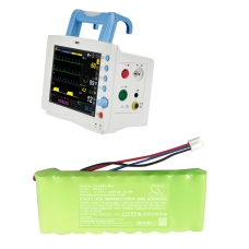 Compatibele batterijvervanging voor Bionet BM-BAT-3,GP220AAH10BMXZ,GPRHC222N000