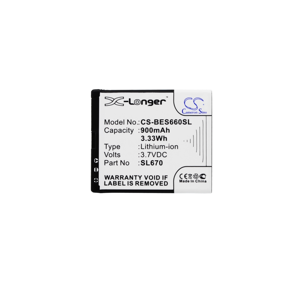 Batterij voor mobiele telefoon Myphone CS-BES660SL