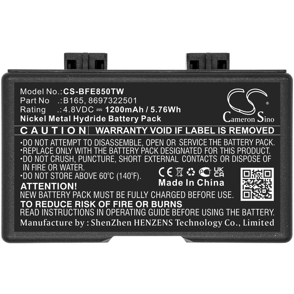 Batterij Vervangt 8697322963