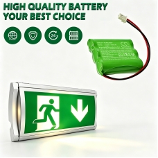 Compatibele batterijvervanging voor Beghelli 197103N-R3