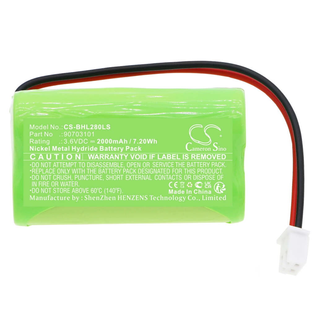 Batterij Vervangt 90703101