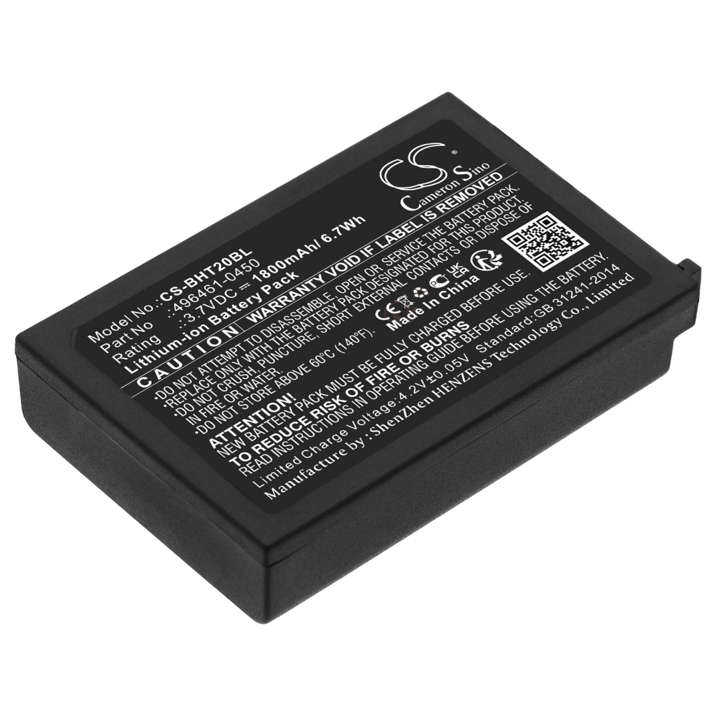 Batterij barcode, scanner Nippon CS-BHT20BL
