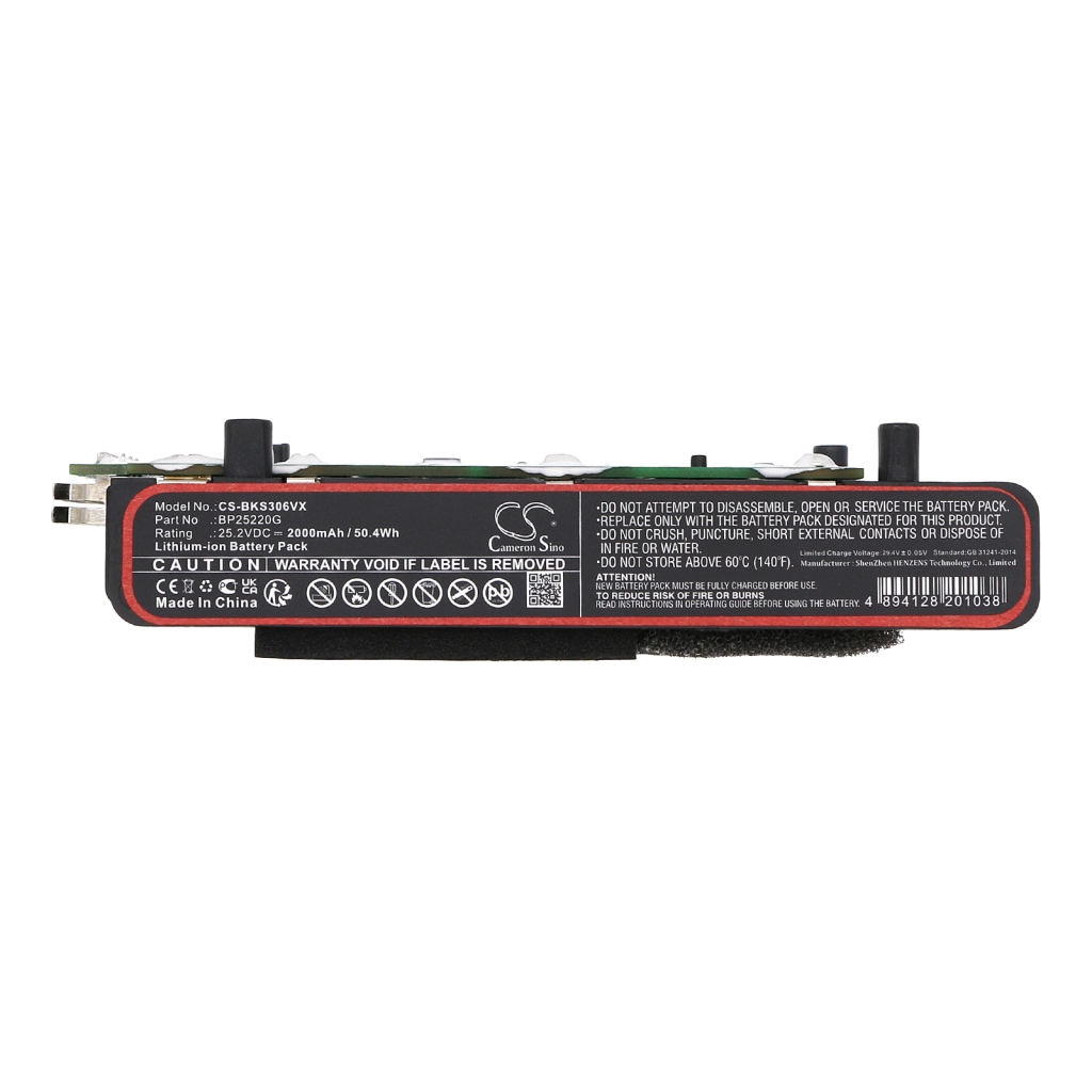 Batterij Vervangt BP2522A