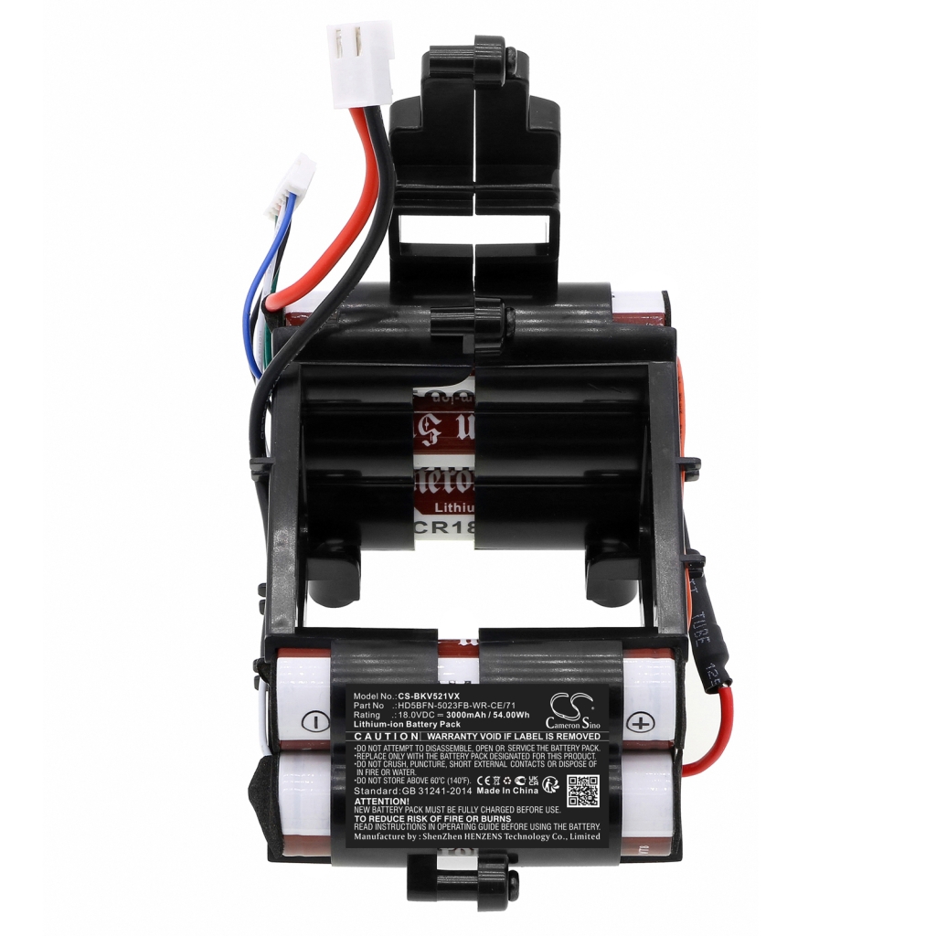 Batterie à vide Black&decker CS-BKV521VX