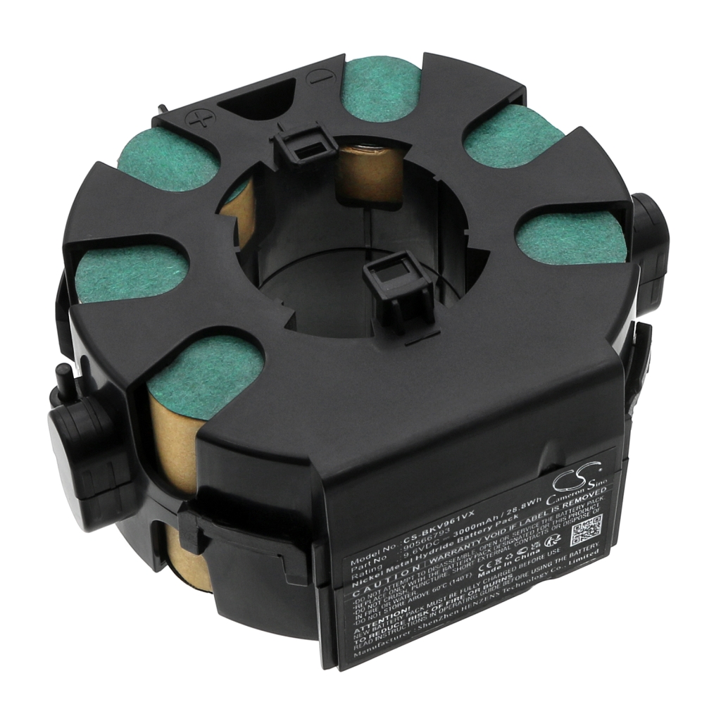 Batterijen voor stofzuigers Black&decker CS-BKV961VX