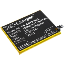 Compatibele batterijvervanging voor BBK B-K3