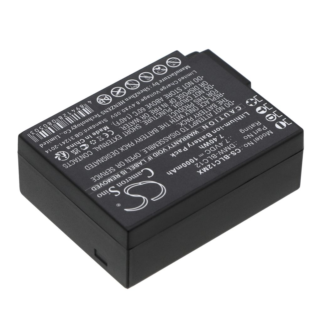 Battery Replaces DMW-BLC12GK