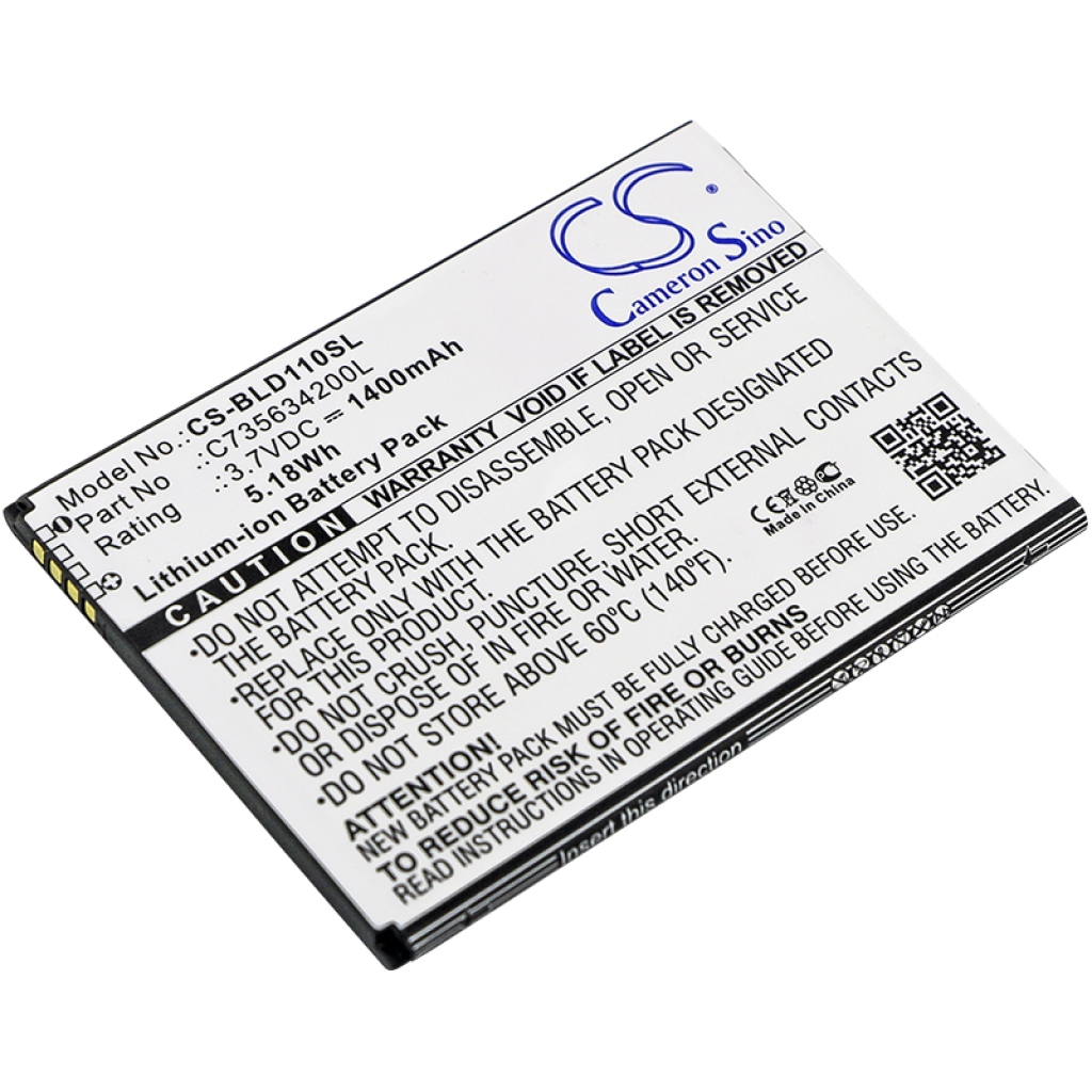 Batterij Vervangt C735634200L