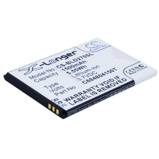 Compatibele batterijvervanging voor BLU C6804804150T,C684804150T