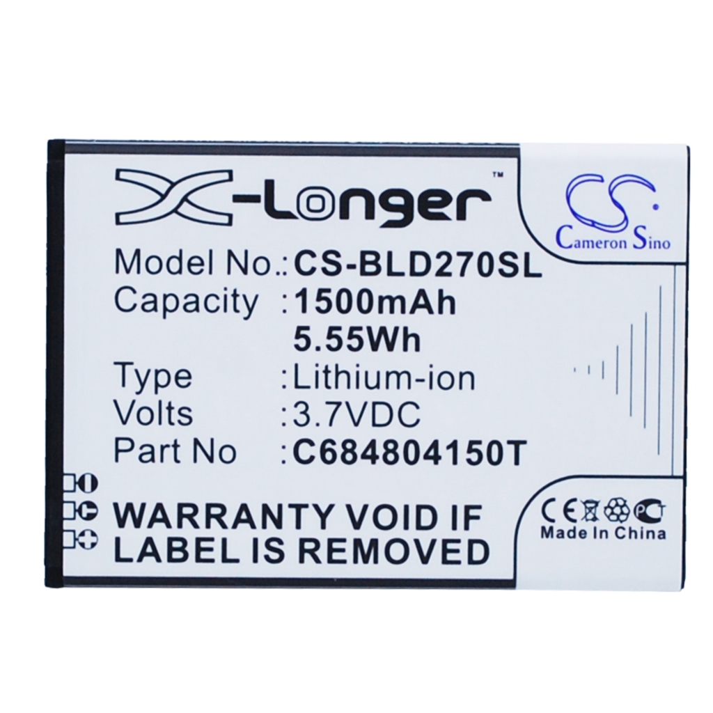 Batterij Vervangt C6804804150T