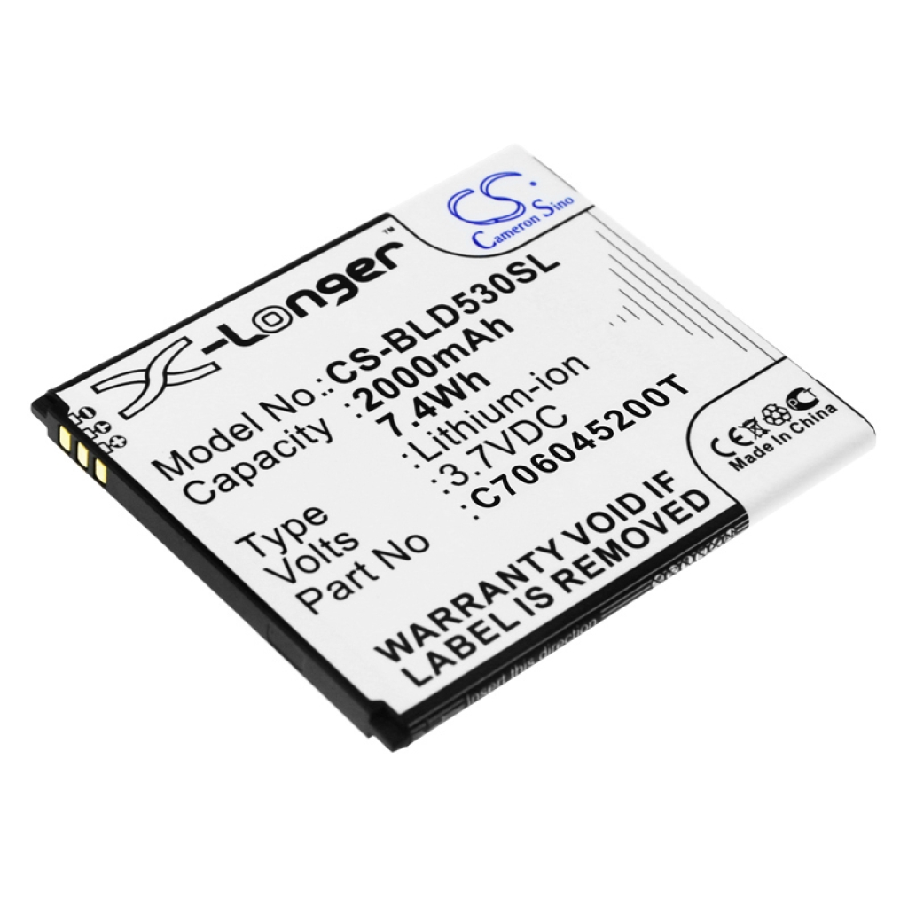 Batterij Vervangt C706045200P