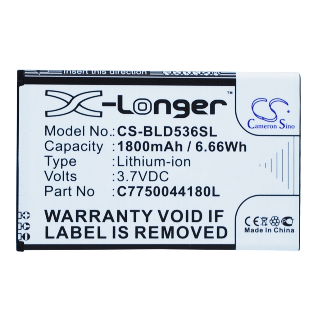 Batterij Vervangt C775004180L