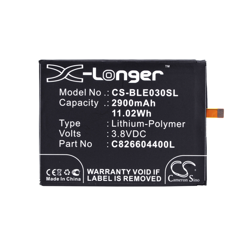 Batterij Vervangt C826604400L