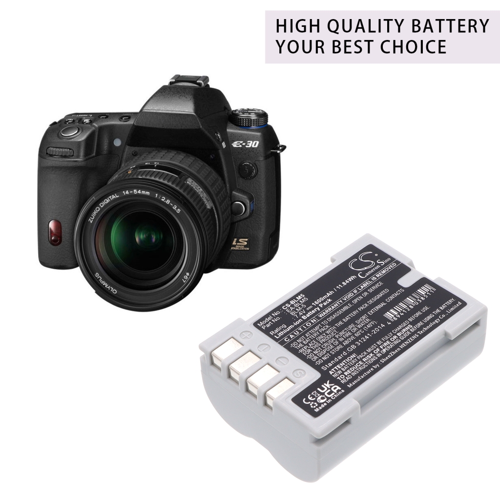Batterij compatibel met Olympus CS-BLM5