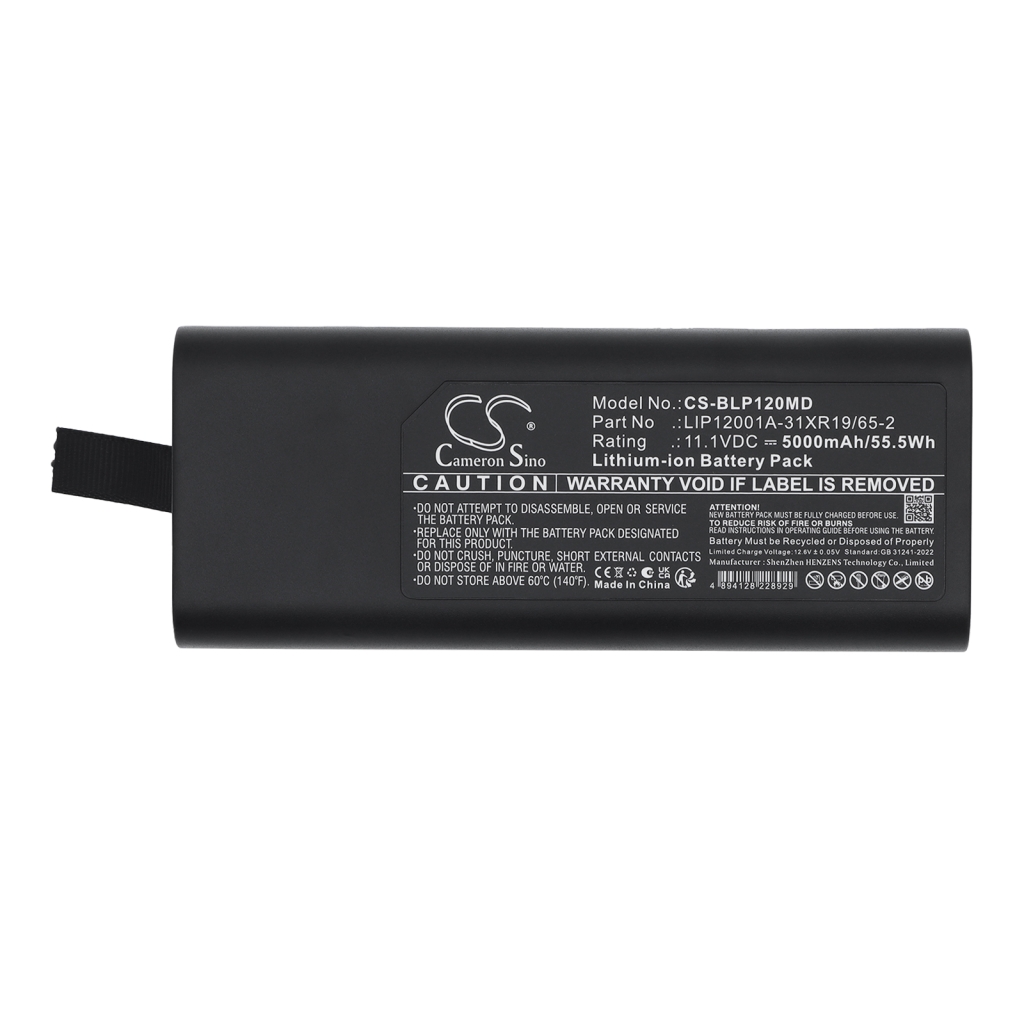 Batterij compatibel met Biolight CS-BLP120MD