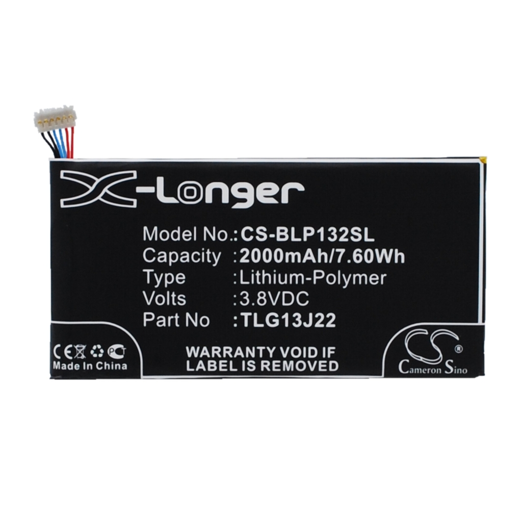 Batterij Vervangt TLG13J22